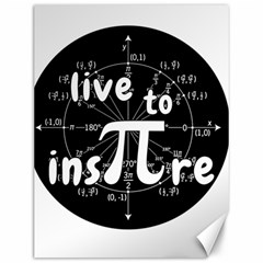 Pi Day Canvas 12  X 16   by Valentinaart