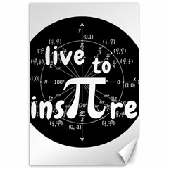 Pi Day Canvas 24  X 36  by Valentinaart