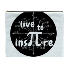 Pi Day Cosmetic Bag (xl) by Valentinaart