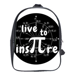 Pi Day School Bag (large) by Valentinaart