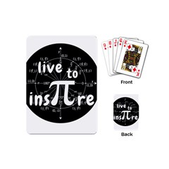 Pi Day Playing Cards (mini)  by Valentinaart