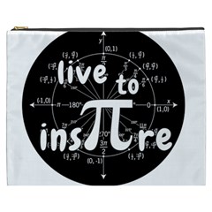 Pi Day Cosmetic Bag (xxxl)  by Valentinaart