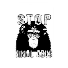 Stop Animal Abuse - Chimpanzee  Memory Card Reader by Valentinaart