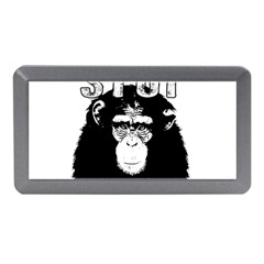 Stop Animal Abuse - Chimpanzee  Memory Card Reader (mini) by Valentinaart