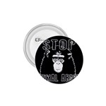 Stop Animal Abuse - Chimpanzee  1.75  Buttons Front