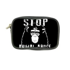 Stop Animal Abuse - Chimpanzee  Coin Purse by Valentinaart