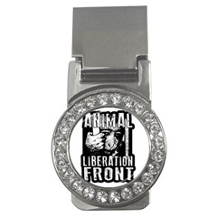 Animal Liberation Front - Chimpanzee  Money Clips (cz)  by Valentinaart