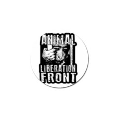 Animal Liberation Front - Chimpanzee  Golf Ball Marker (10 Pack) by Valentinaart