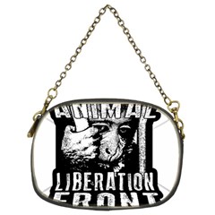 Animal Liberation Front - Chimpanzee  Chain Purses (two Sides)  by Valentinaart