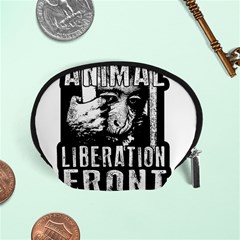 Animal Liberation Front - Chimpanzee  Accessory Pouches (small)  by Valentinaart