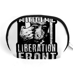 Animal Liberation Front - Chimpanzee  Accessory Pouches (medium)  by Valentinaart