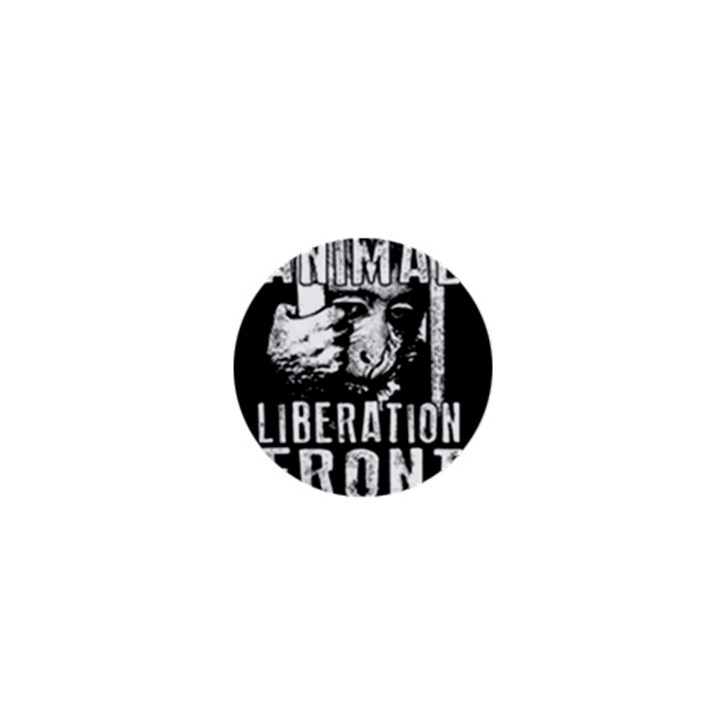 Animal Liberation Front - Chimpanzee  1  Mini Buttons