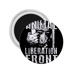 Animal Liberation Front - Chimpanzee  2 25  Magnets by Valentinaart