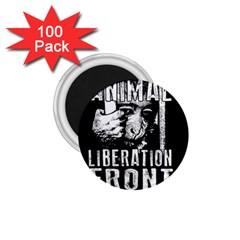 Animal Liberation Front - Chimpanzee  1 75  Magnets (100 Pack)  by Valentinaart