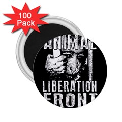 Animal Liberation Front - Chimpanzee  2 25  Magnets (100 Pack)  by Valentinaart