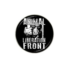 Animal Liberation Front - Chimpanzee  Hat Clip Ball Marker (10 Pack) by Valentinaart