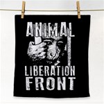 Animal Liberation Front - Chimpanzee  Face Towel Front