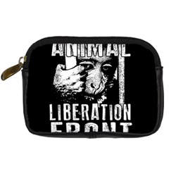 Animal Liberation Front - Chimpanzee  Digital Camera Cases by Valentinaart