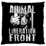 Animal Liberation Front - Chimpanzee  Standard Flano Cushion Case (One Side) Front