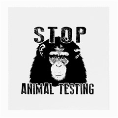 Stop Animal Testing - Chimpanzee  Medium Glasses Cloth