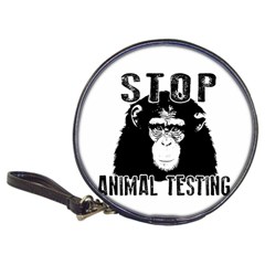 Stop Animal Testing - Chimpanzee  Classic 20-cd Wallets by Valentinaart