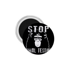 Stop Animal Testing - Chimpanzee  1 75  Magnets by Valentinaart