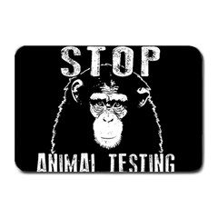 Stop Animal Testing - Chimpanzee  Plate Mats by Valentinaart