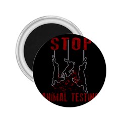 Stop Animal Testing - Rabbits  2 25  Magnets by Valentinaart