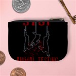 Stop Animal Testing - Rabbits  Mini Coin Purses Back