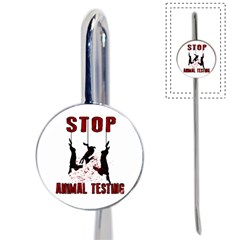 Stop Animal Testing - Rabbits  Book Mark by Valentinaart