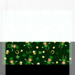 St Patricks Day Pattern Rectangular Jigsaw Puzzl by Valentinaart