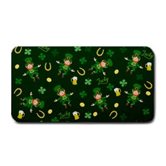 St Patricks Day Pattern Medium Bar Mats by Valentinaart