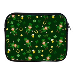 St Patricks Day Pattern Apple Ipad 2/3/4 Zipper Cases by Valentinaart