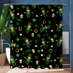 St Patricks Day Pattern Shower Curtain 60  X 72  (medium)  by Valentinaart