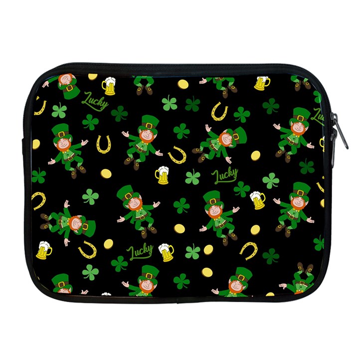 St Patricks day pattern Apple iPad 2/3/4 Zipper Cases