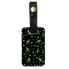 St Patricks Day Pattern Luggage Tags (one Side)  by Valentinaart