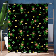 St Patricks Day Pattern Shower Curtain 60  X 72  (medium)  by Valentinaart