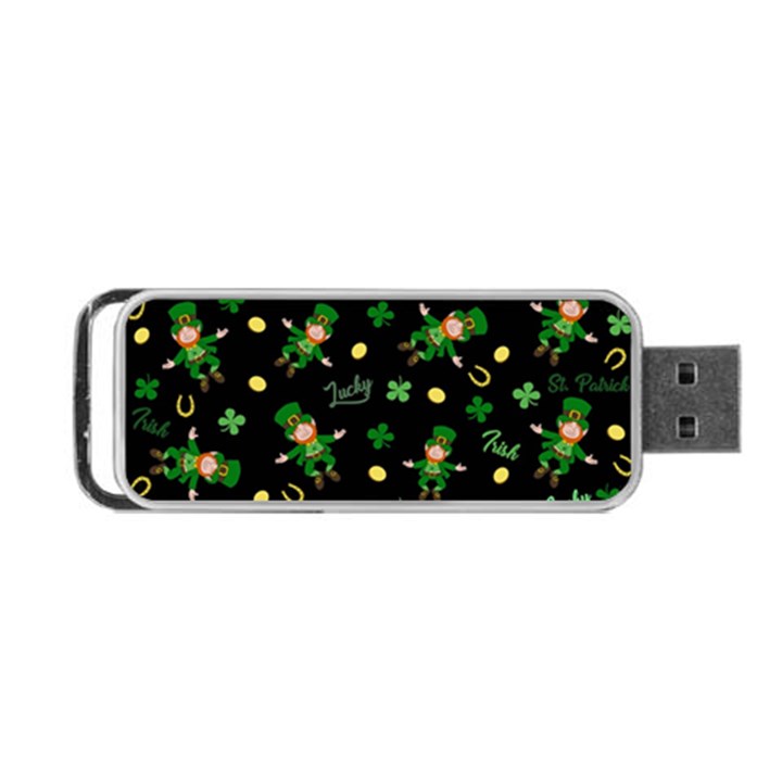 St Patricks day pattern Portable USB Flash (One Side)