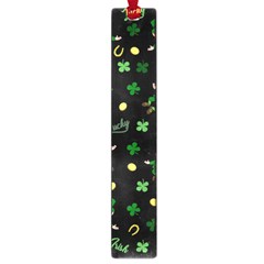 St Patricks Day Pattern Large Book Marks by Valentinaart