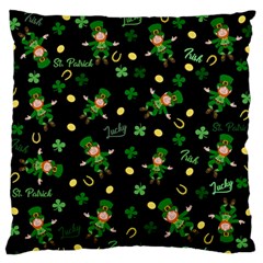 St Patricks Day Pattern Standard Flano Cushion Case (one Side) by Valentinaart