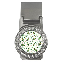 St Patricks Day Pattern Money Clips (cz)  by Valentinaart