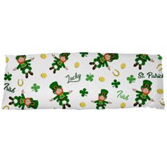 St Patricks Day Pattern Body Pillow Case Dakimakura (two Sides) by Valentinaart