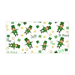 St Patricks Day Pattern Yoga Headband by Valentinaart