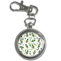 St Patricks Day Pattern Key Chain Watches by Valentinaart