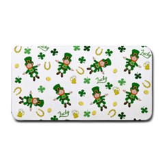 St Patricks Day Pattern Medium Bar Mats by Valentinaart