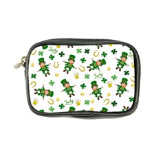 St Patricks Day Pattern Coin Purse by Valentinaart