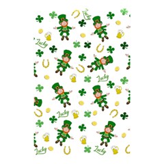 St Patricks Day Pattern Shower Curtain 48  X 72  (small)  by Valentinaart