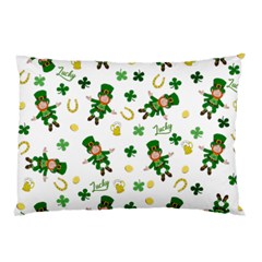 St Patricks Day Pattern Pillow Case (two Sides) by Valentinaart