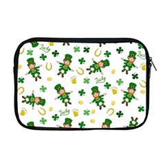 St Patricks Day Pattern Apple Macbook Pro 17  Zipper Case by Valentinaart