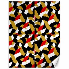 Colorful Abstract Pattern Canvas 12  X 16   by dflcprints